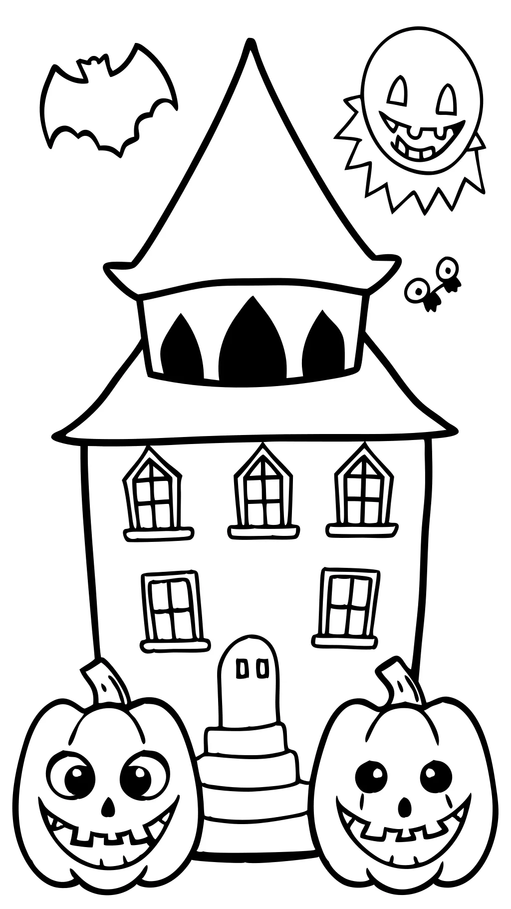 halloween printables coloring pages free